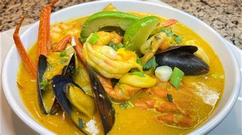 Receta Para Sopa Marinera Ecuatoriana